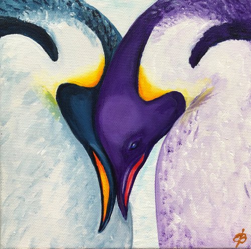 Penguins in love ii by Lena Smirnova