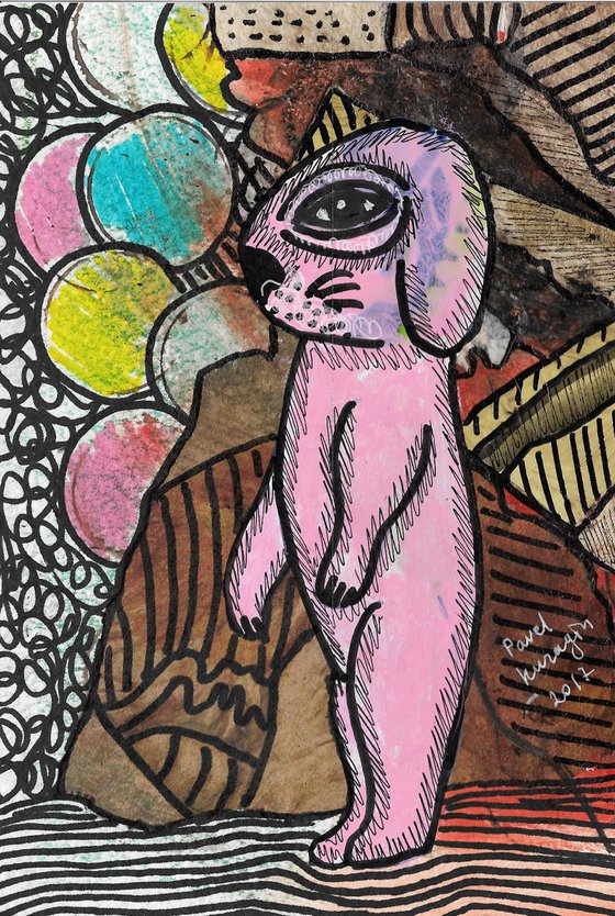 Abstract dog #9