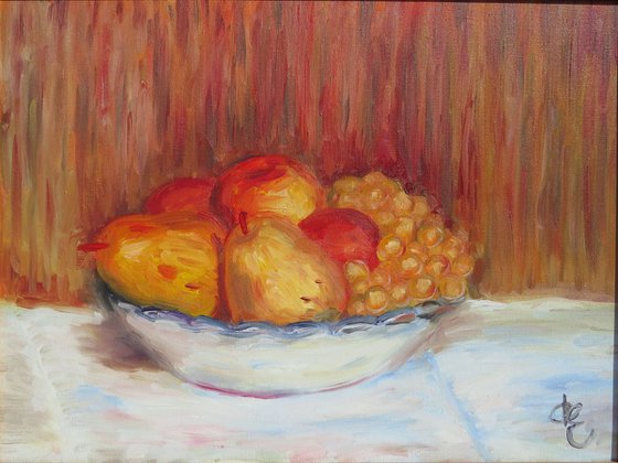 Still life fruit, 40*30