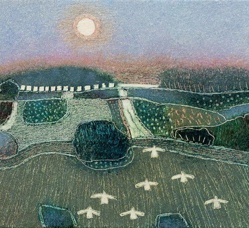 Over the hill by Rob   van Hoek