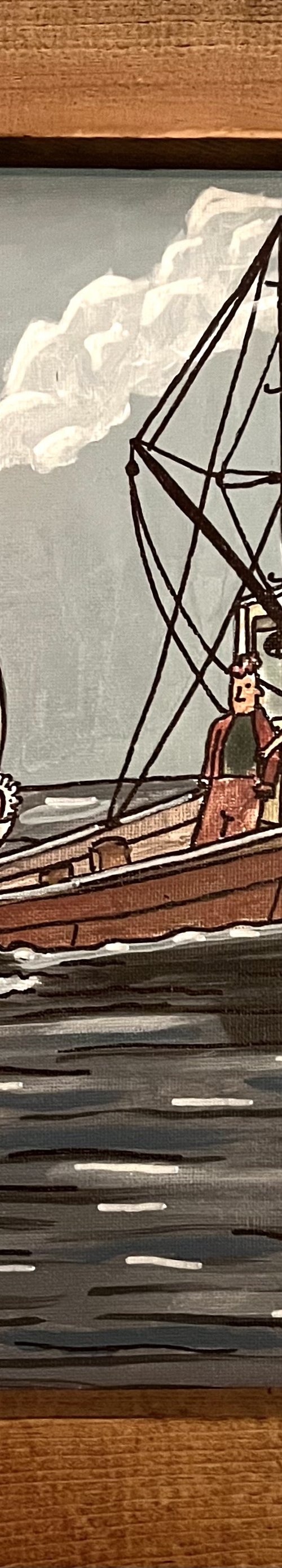Jaws attack by Art of Aaron Wooten