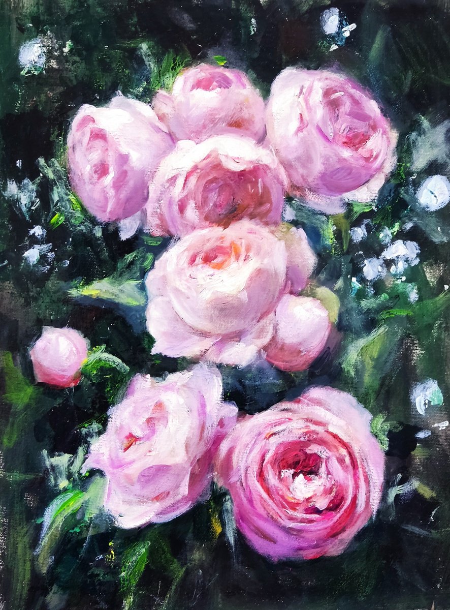 Garden Roses by HELINDA (Olga Mller)