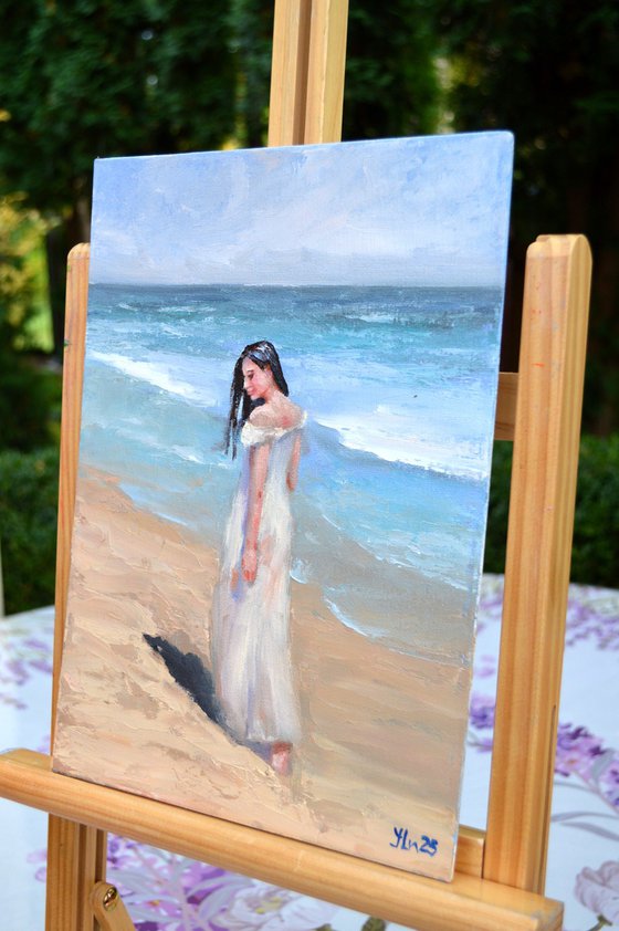 In solitude by the sea