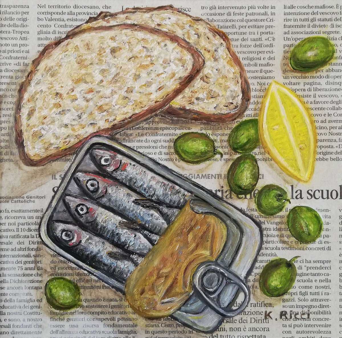 Sardines Tin by Katia Ricci