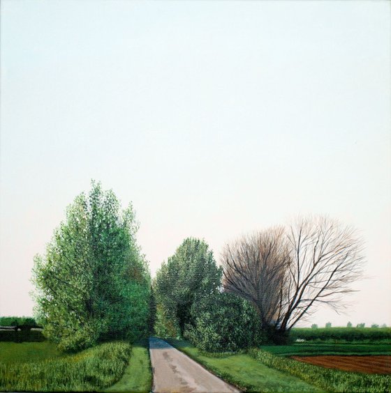 Lane, Spring Evening.