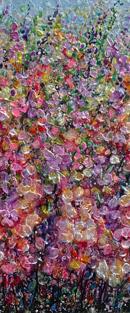Floral Palette of my Dreams. by Lena Owens at OLena Art