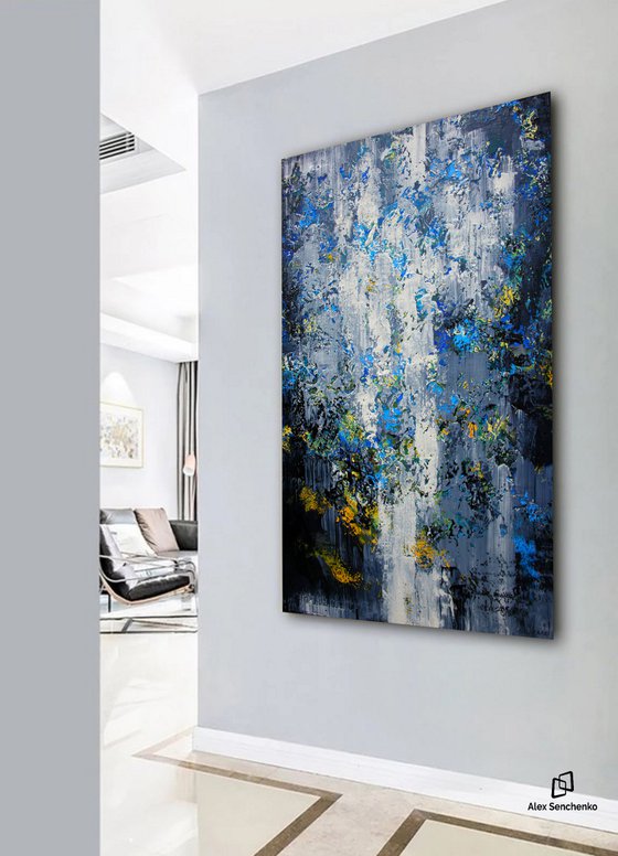 150x100cm. / extra large painting / Abstract 105