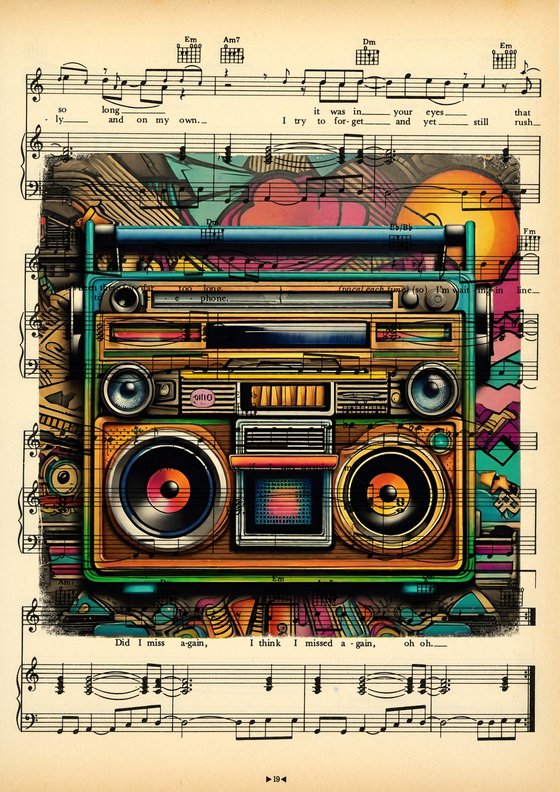 HiFi Retro Audio Street Boombox