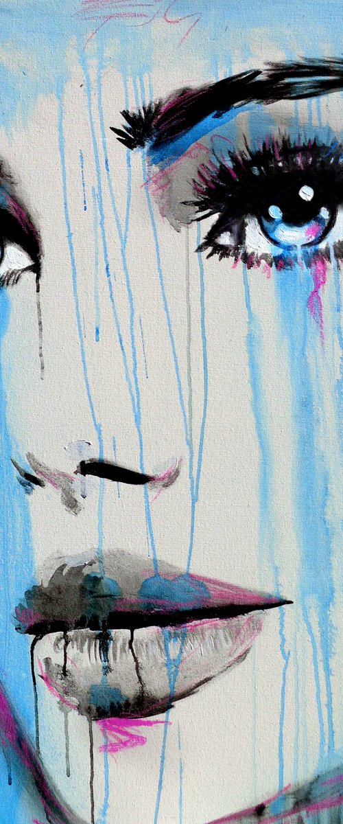 BLUE SERENE by Loui Jover