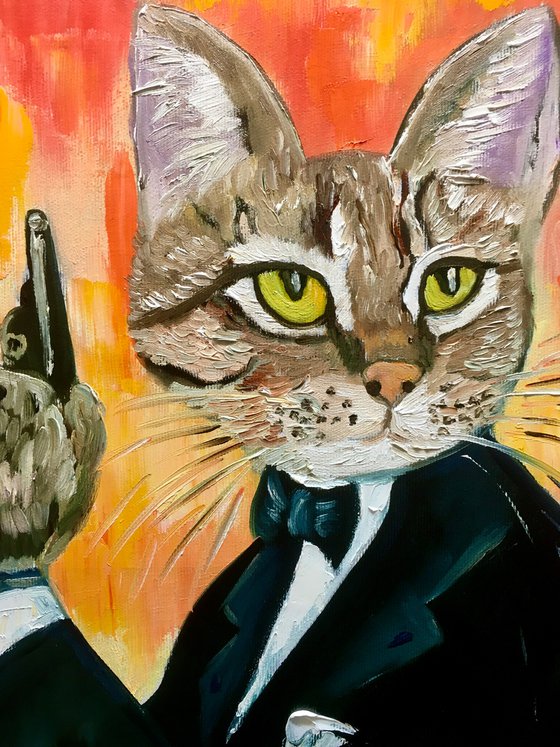 Troy The Cat  James Bond 007