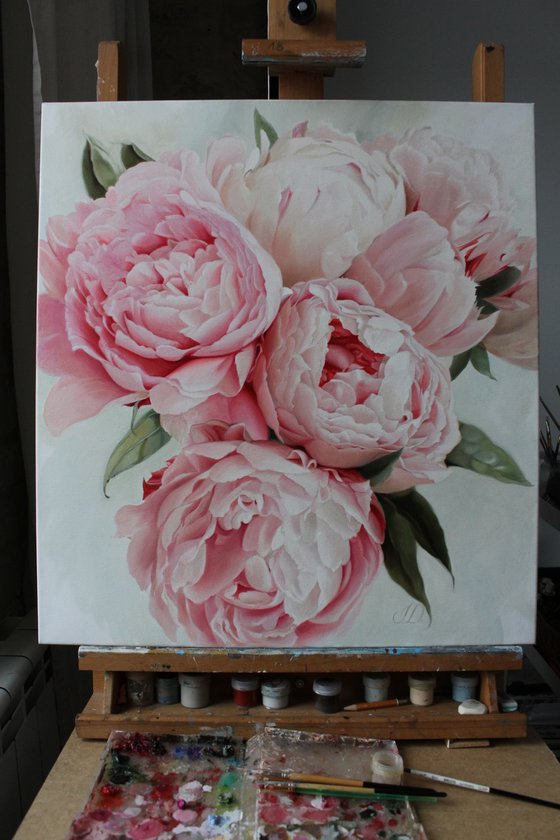 Peony arrangement