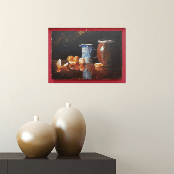 Still life with Oranges