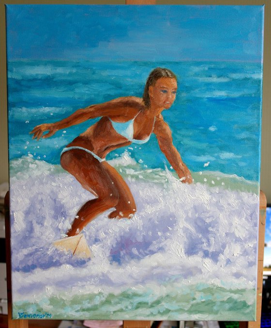 A Lovely Surfer Girl #1