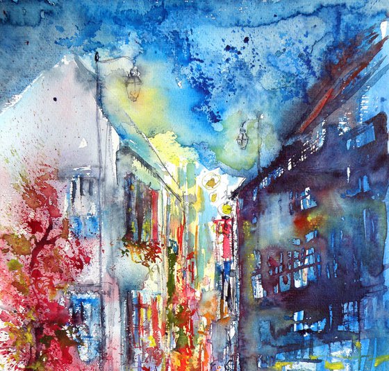 Street at night
