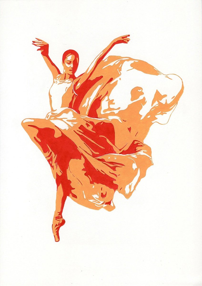 Urban And Pop Drawing , Dancer_6 By Kosta Morr, 0 X 0, Artwork For Sale On Artfinder