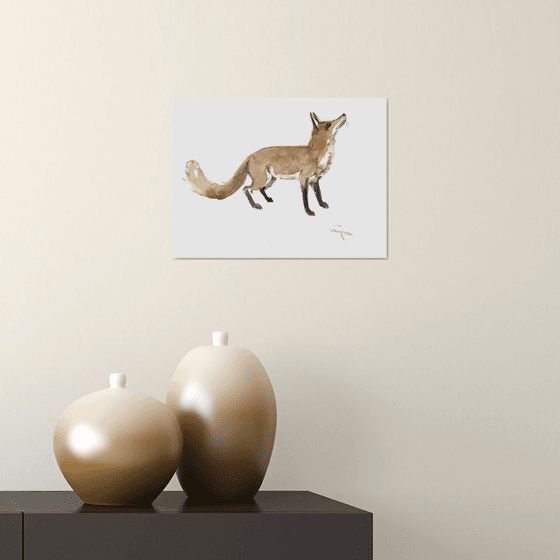 Fox Animal Illustration
