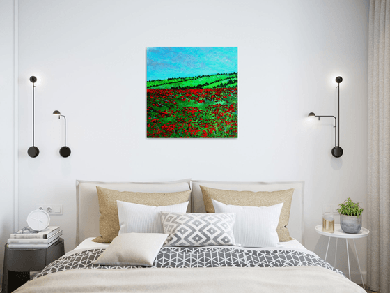 Hampshire Poppy field