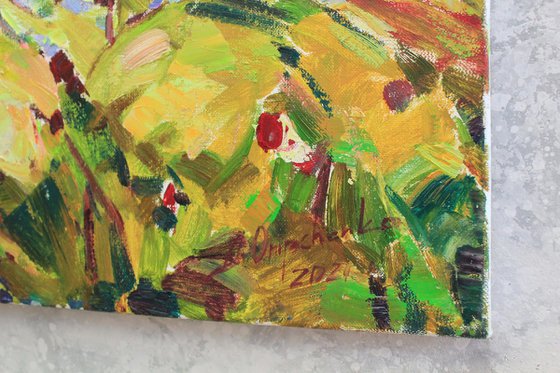 "Bright colors of summer"