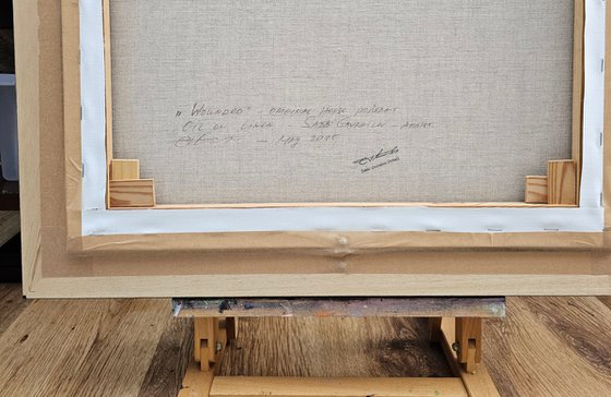 Wounded-Original Horse Portrait