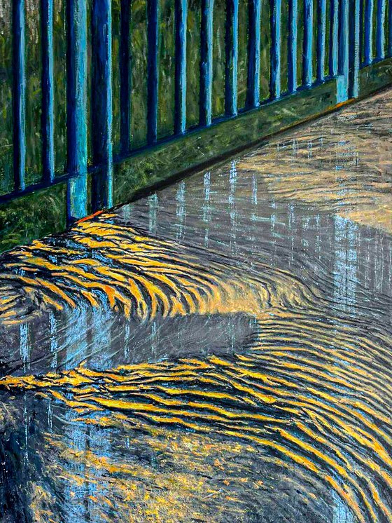 Warsaw Ursus Station, Its Beautiful Asphalt