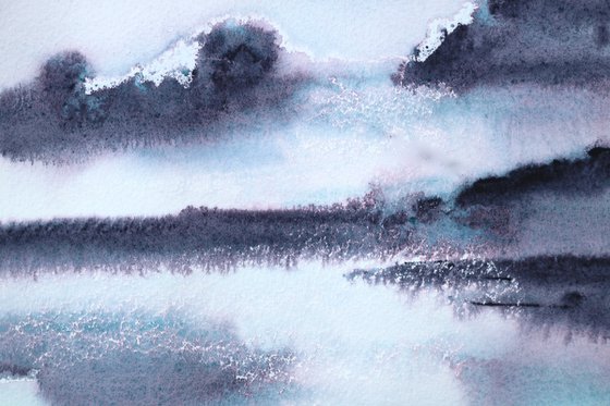 Abstract Seascape "Moonglow III"