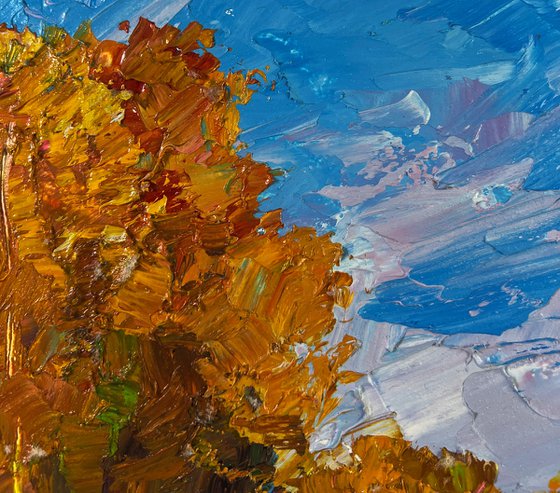 Autumn Silence on the Road