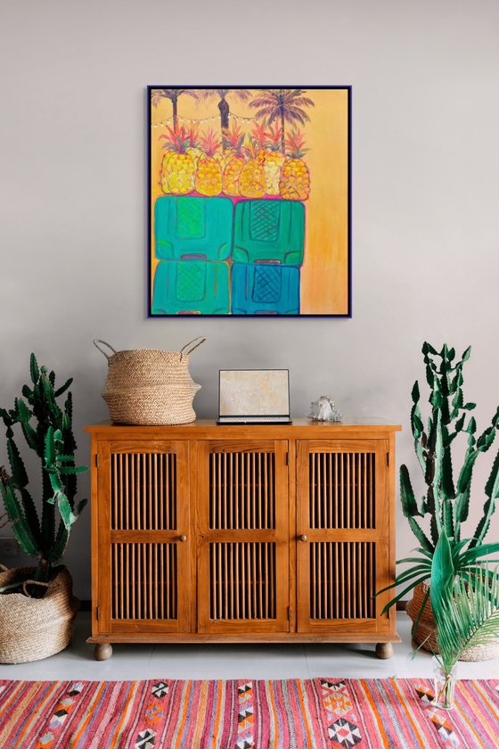 ‘Ananas at Marsallok Market’