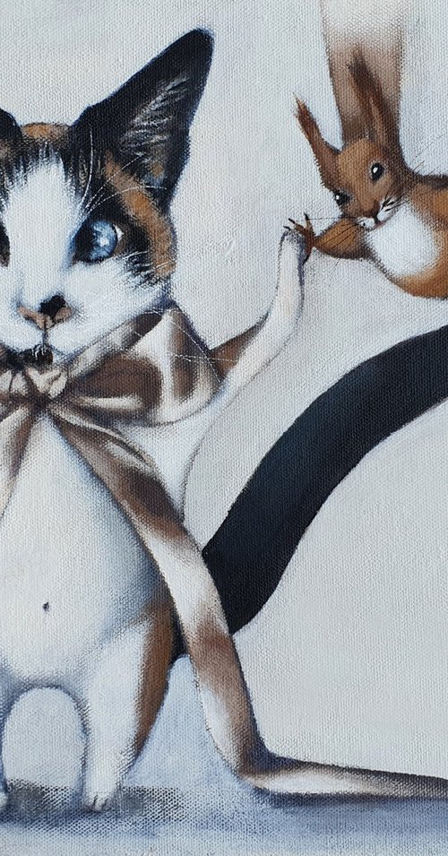 Simba the adventure cat by Olesya Izmaylova