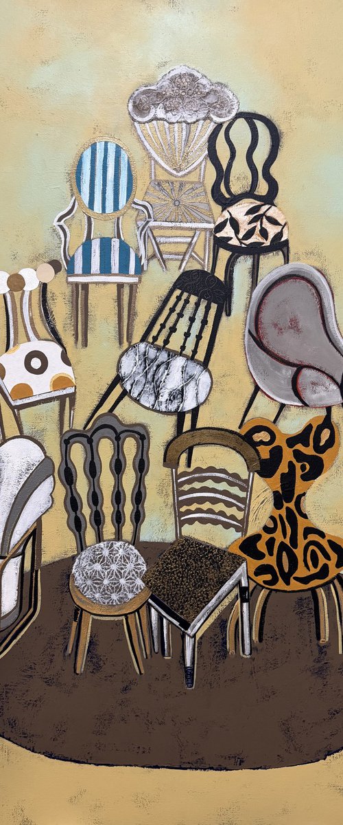 A century of chairs by Diana Rosa