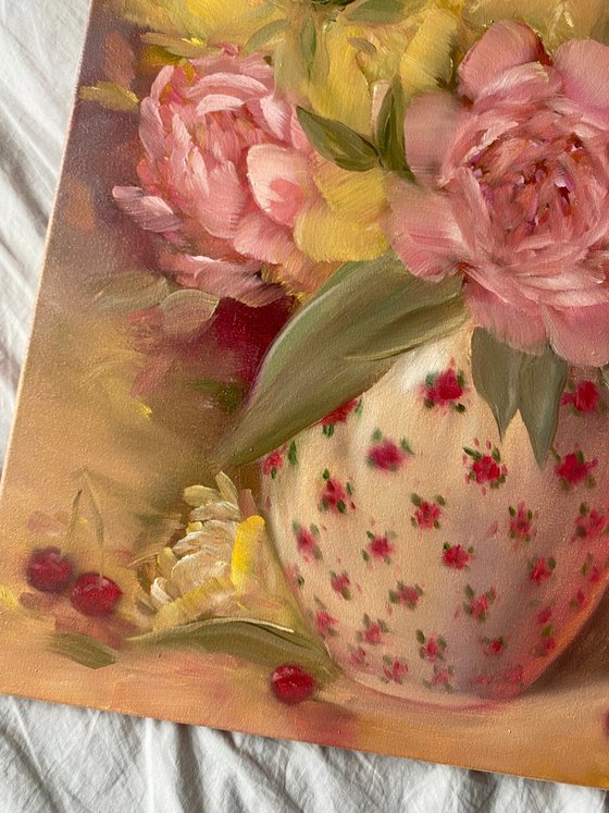 Peonies in the Vase