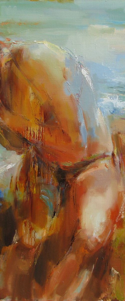 Swimmer by Nelina Trubach-Moshnikova
