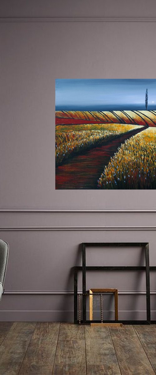 Autumn fields by Danijela Dan