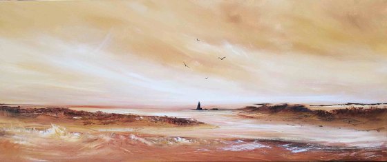 Forever In My Heart - Art, colourful, seascape, stunning, panoramic