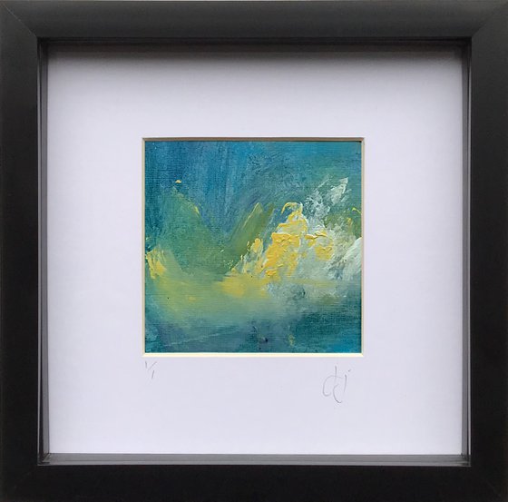 Edit 24 - Small, exclusive framed painting