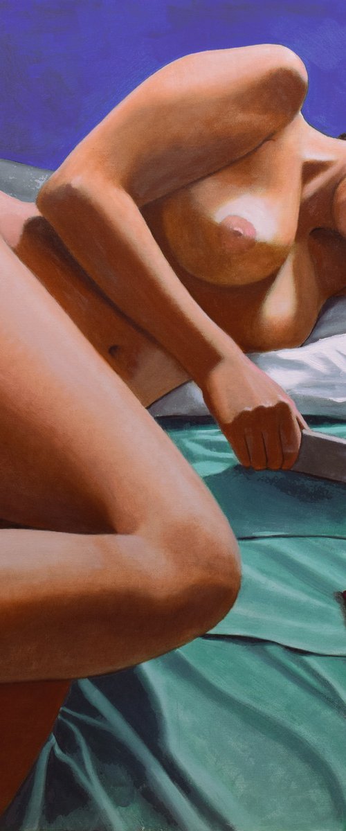 The Reading by Andrea Vandoni