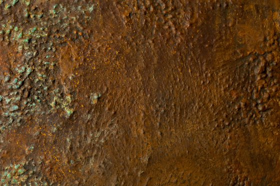 Abstract Rust #01 | Large Patina Paint