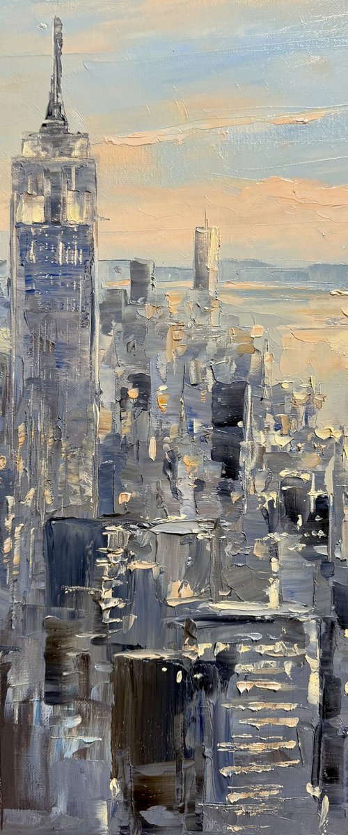 City litghts. New York. by Irina Alexandrina