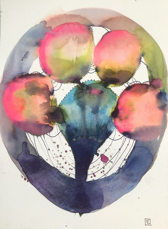 ABSTRAIT WATERCOLOR