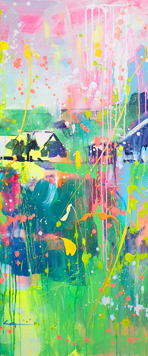 Green ballet by Marta Zawadzka