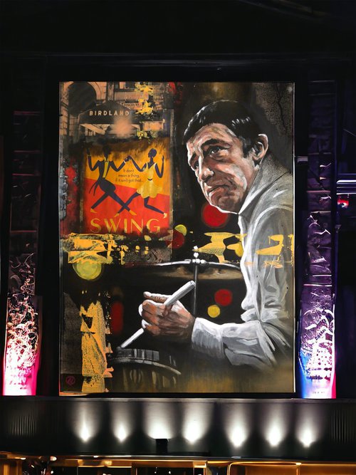 Buddy Rich by Peter Campbell Saunders