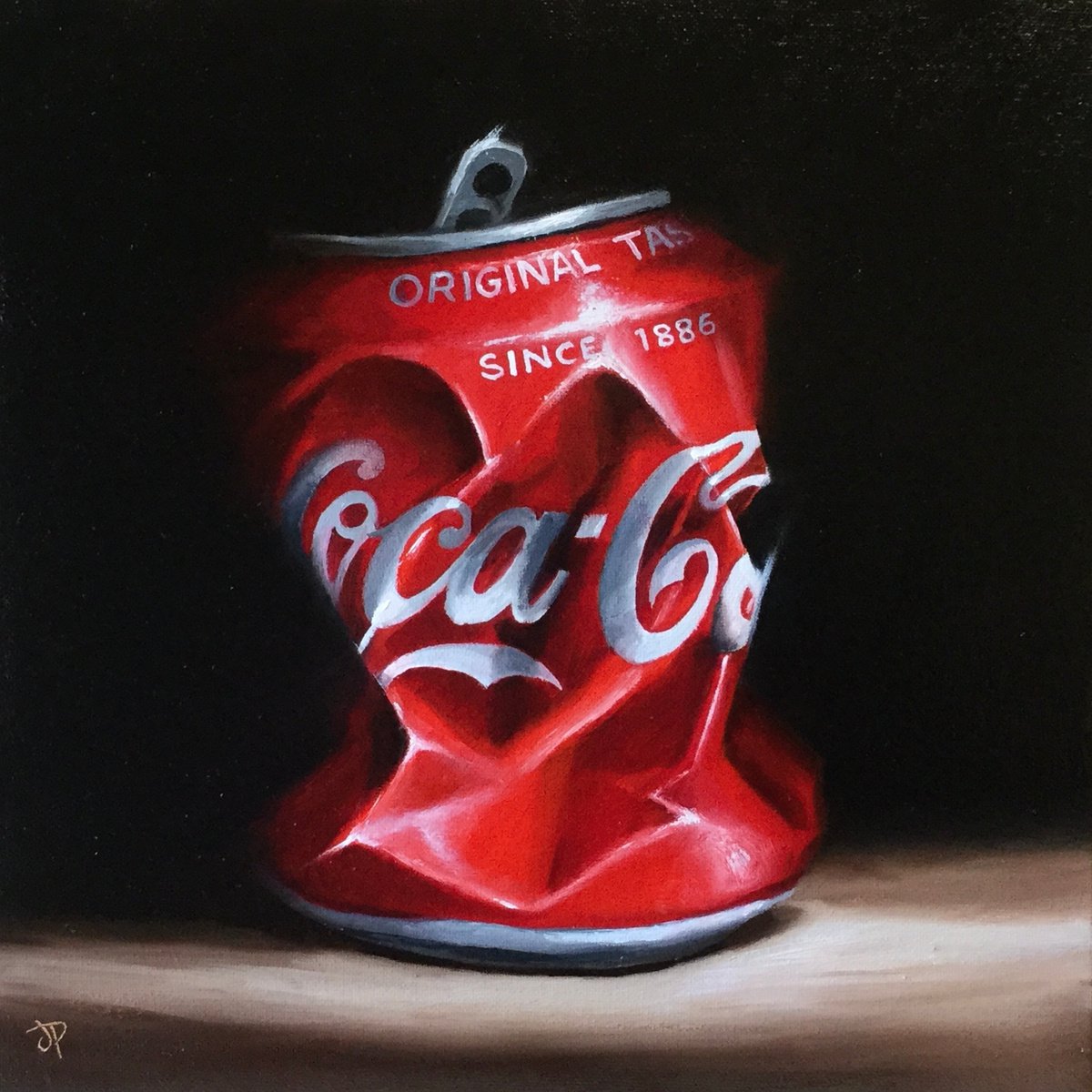 Coke Crush 2 Still Life Oil Painting By Jane Palmer Art Artfinder