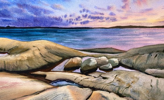 Seaside Sunset Serenity