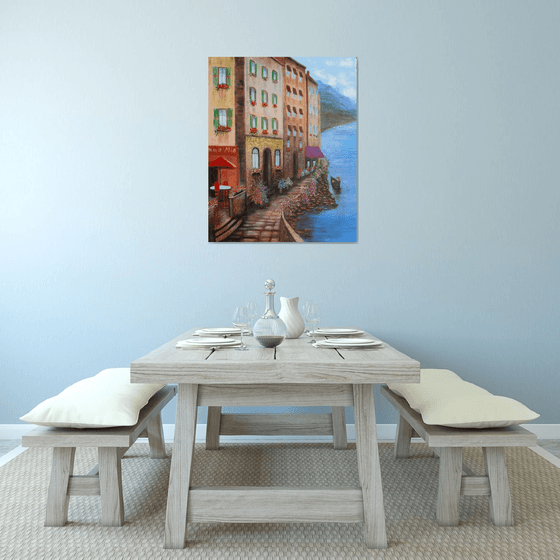 Cafe Italia by the sea