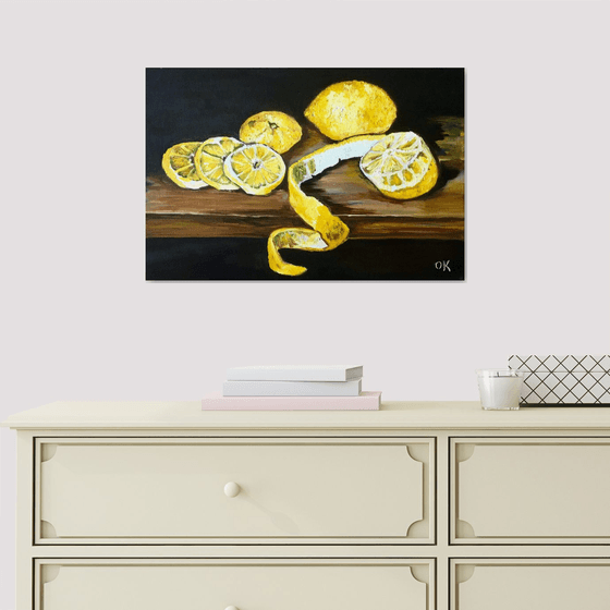 Still life with Lemons