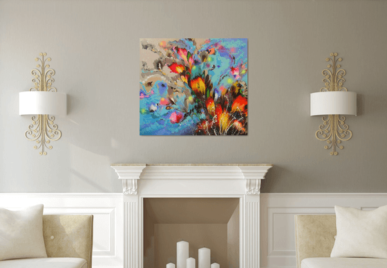 "Spring composition" Large Painting