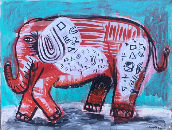 Orange Elephant