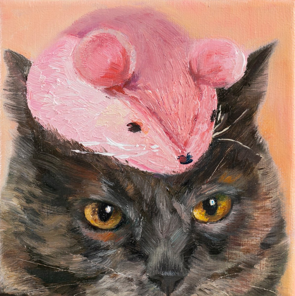 pink mouse by Ying Zhang