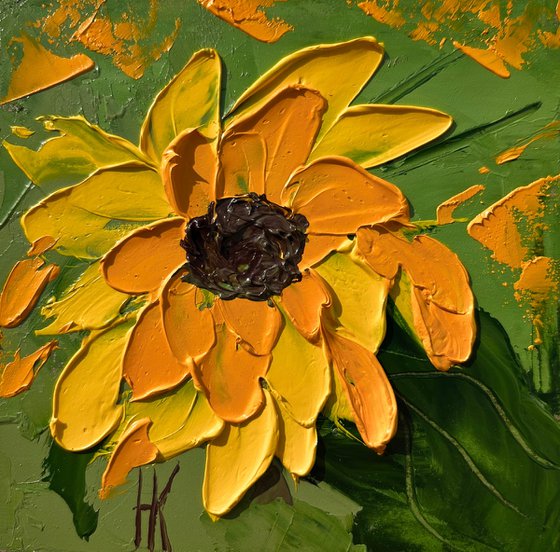 Sunflower painting