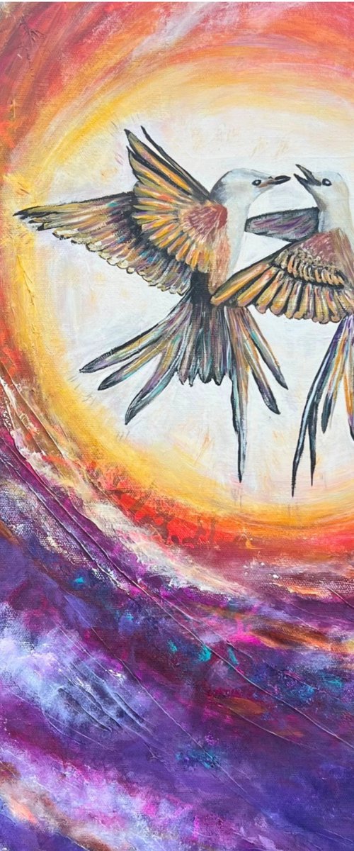 Union in flight by Kara Baah