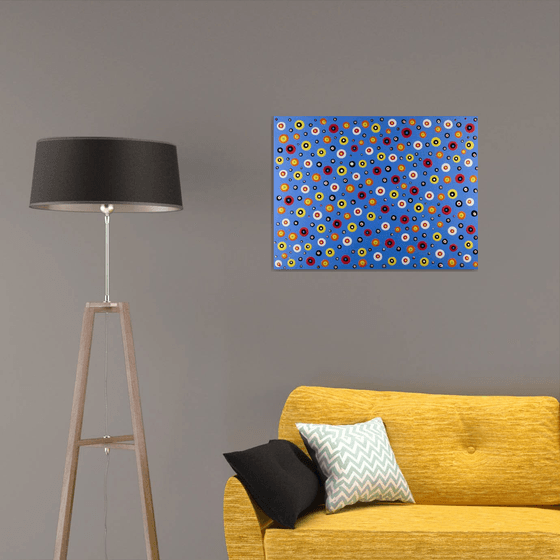 Drops of Fantasy in Blue